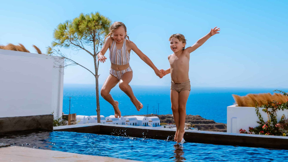 Andronis Arcadia Hotel -  Kids at the Pool