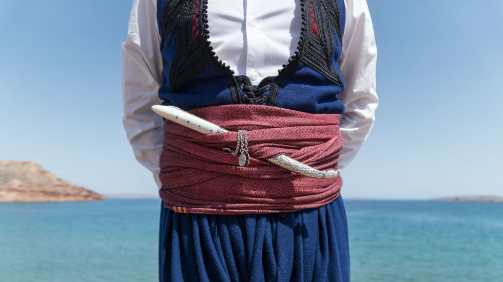 Minos Beach Art Hotel  - Cretan people 
