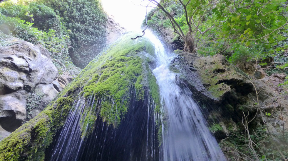 Minos Beach Art Hotel  - Richtis waterfall at Richtis gorge