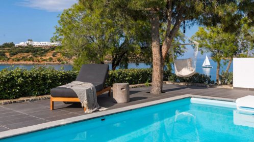  Minos Beach - Art hotel Seafront Bungalow with private pool  