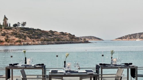  Minos Beach - Art hotel - la Bouilabaisse restaurant 