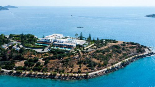 Minos Palace Hotel and suites aerial 