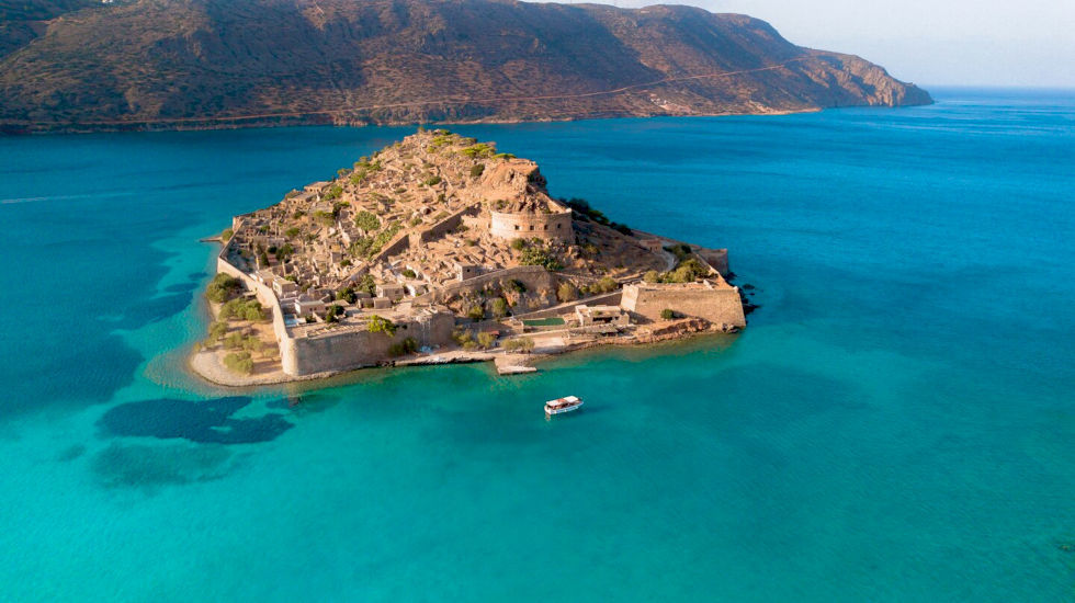 Crete Elounda Spinalonga Island