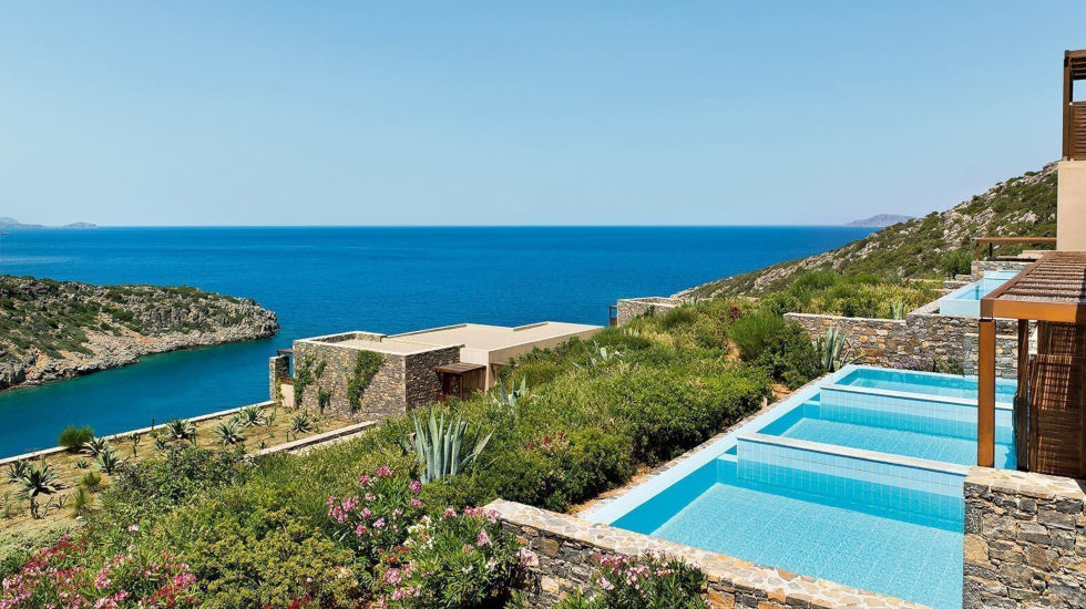 Daios Cove Deluxe Sea View Rooms With Individual Pool