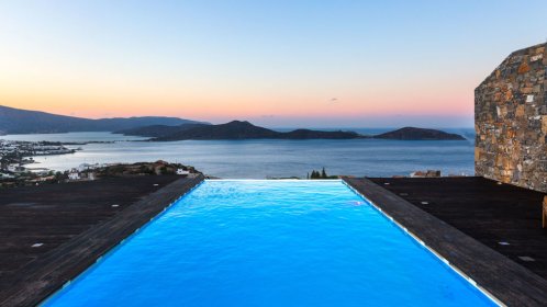  Elounda Black Pearl - Infinity pool and sunset view offers unforgettable moments 