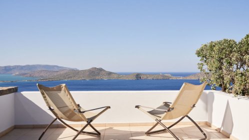  Elounda Black Pearl - The villa has a variety of furnished spots for relaxation 