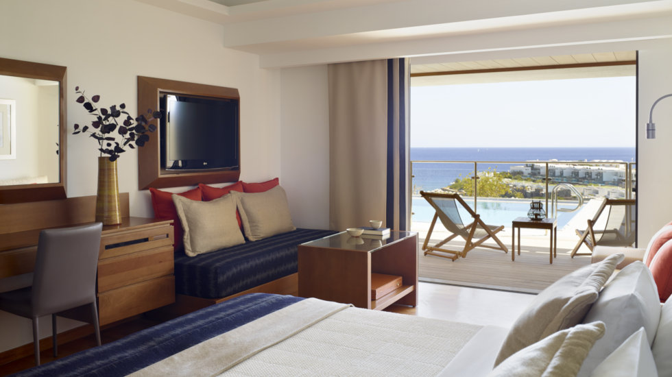 Porto Elounda sea view 2 bedroom suite with private pool