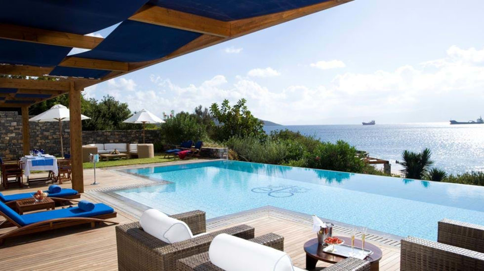 Elounda Bay Palace - Patinum Club -Grant suite front sea view private pool 