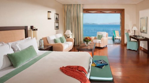  Grand Resort Lagonissi - Deluxe Suite on the Waterfront with Gym Area 