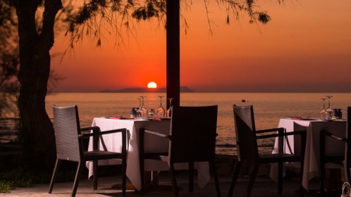  Kalimera Kriti Resort - Sunset By the Restaurant 