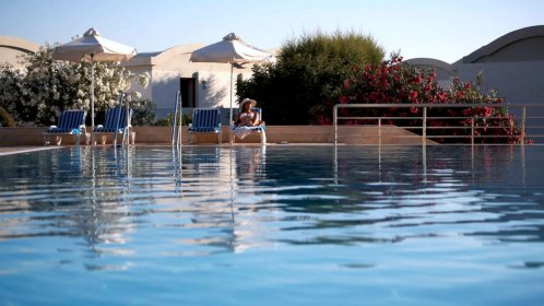  Agapi Beach Resort Relaxing at Pool 