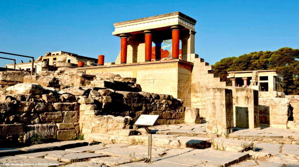Crete Heraklion Knossos Minoan Palace 