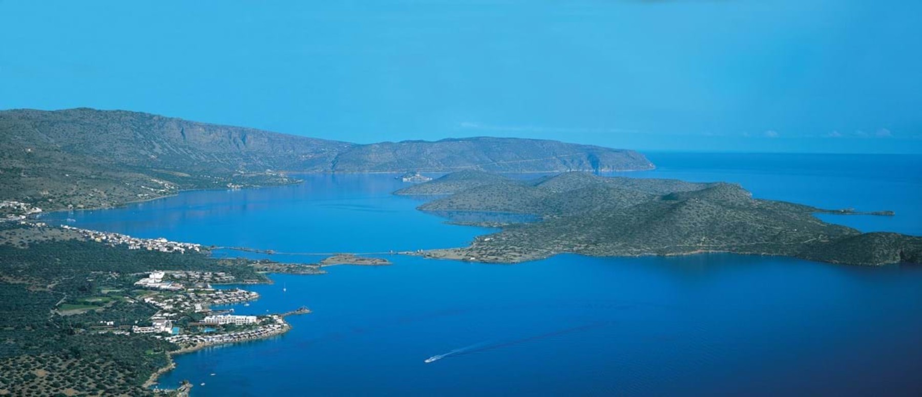 Crete Elounda - Aerial view