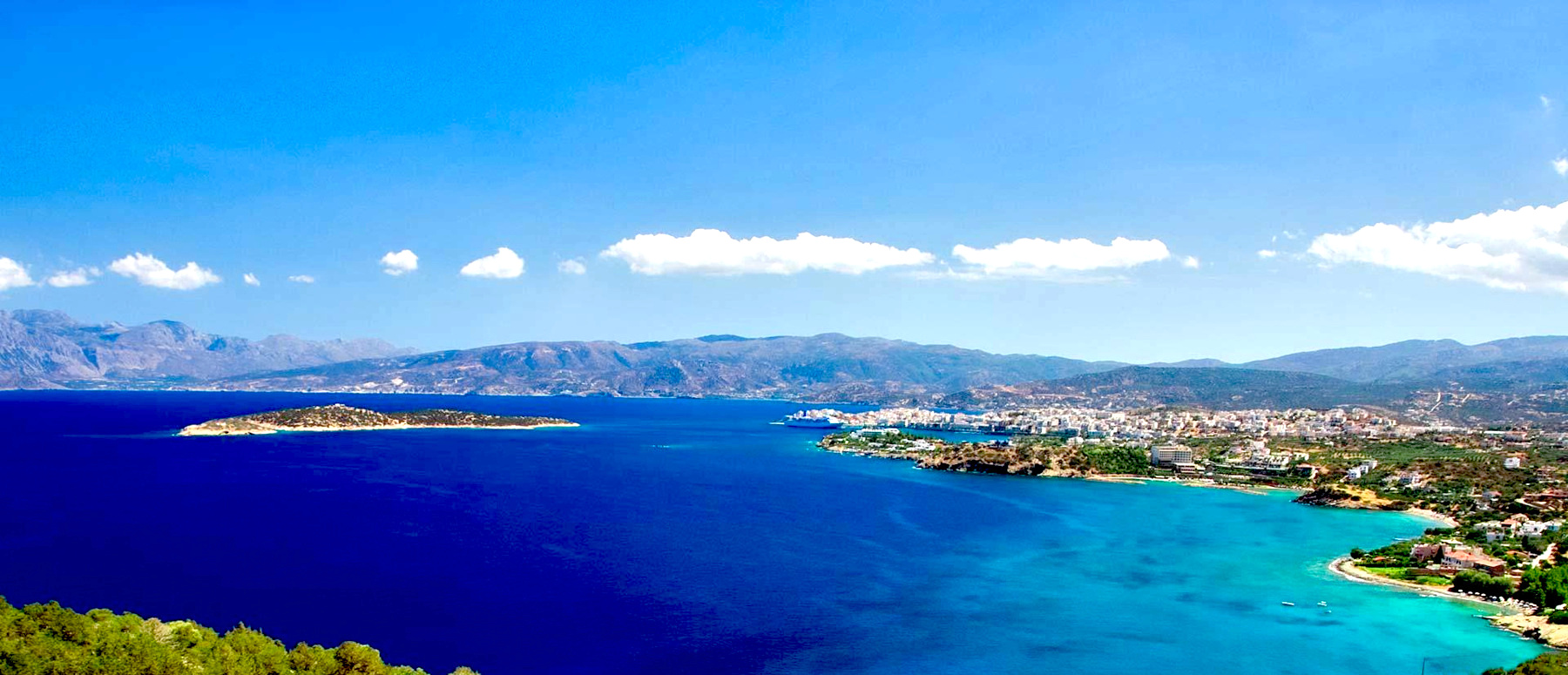 East Crete -  Lasithi St. Nikolaos Panoramic view